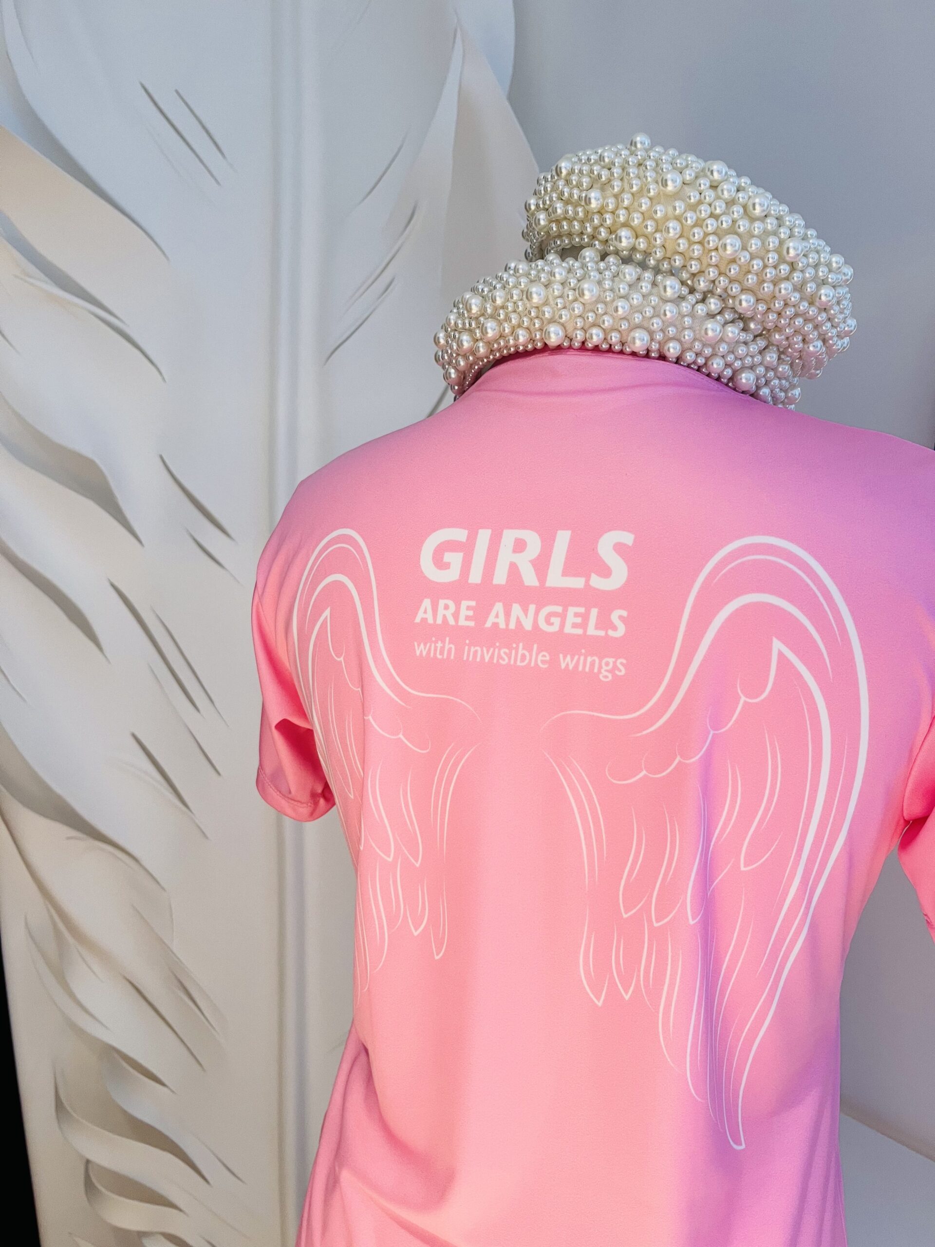 Girls are angels with invisible wings